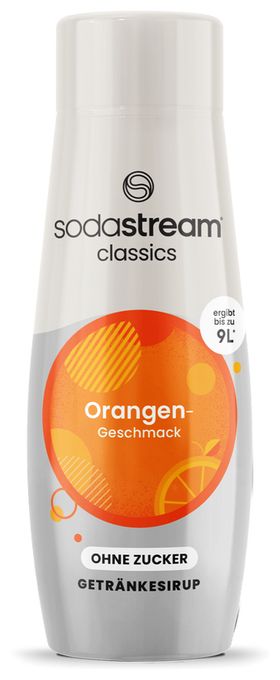 Dessertsirup 440 ml Orange ohne Zucker 