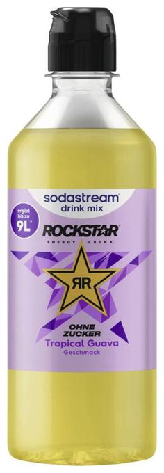 Karbonisierungssirup 440 ml Rockstar Guava Zero 
