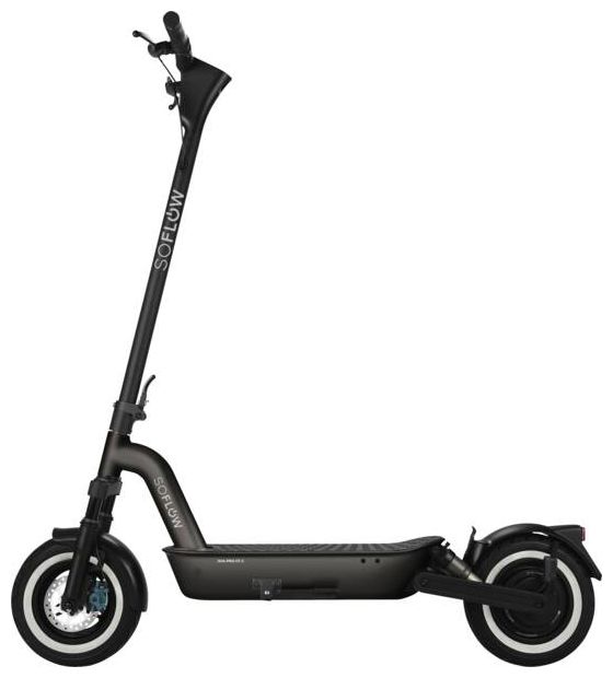 E-Scooter 100 km Reichweite  SO4 Pro GT2 (Schwarz) 