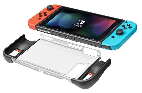 Nintendo Switch (Schwarz, Rot, Transparent) 97020 Schutzhülle 