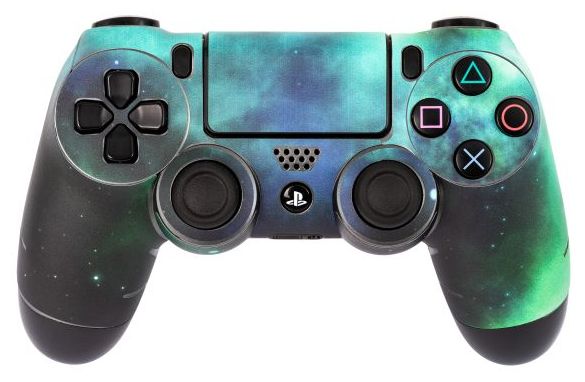 Controller-Bezug PlayStation PS4  97332 Controller-Skin (Mehrfarbig) 