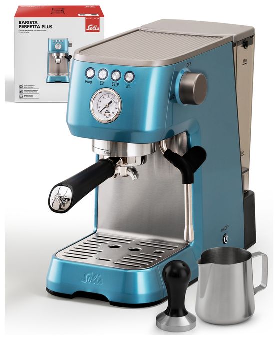 Siebträger Kaffeemaschine 15 bar 1700 W  1170 Barista Perfetta Plus (Blau) 