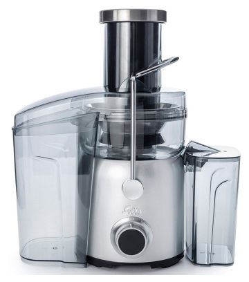 1200 W  8451 Juice Fountain Compact (Schwarz, Silber) 