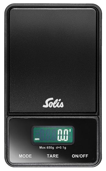 Elektronische Küchenwaage bis 0,65 kg Genauigkeit 0,1 g  907.25 (Schwarz) 