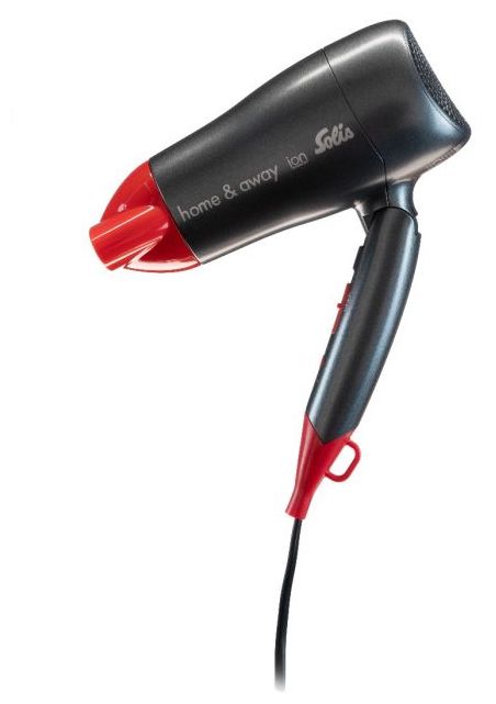 Haartrockner 1800 W  961.71 Home & Away (Schwarz, Rot) 