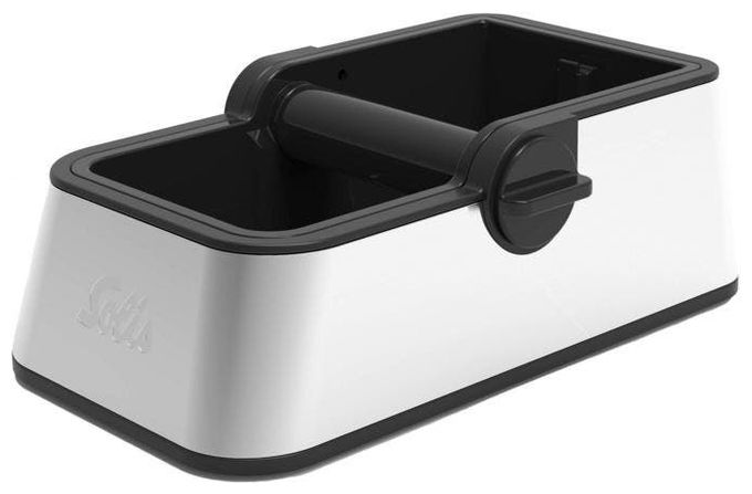 Kaffeesatzbehälter  97843 Perfetta Knock Box (Schwarz, Edelstahl) 