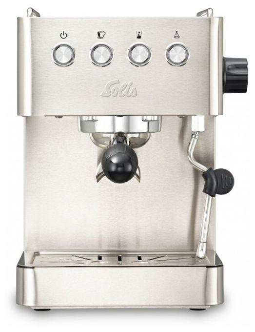 Siebträger Kaffeemaschine 15 bar 1450 W  Barista Gran Gusto (Schwarz, Edelstahl) 