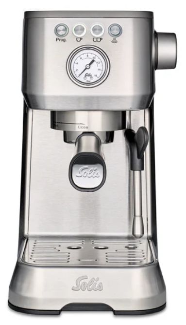 Siebträger Kaffeemaschine  Barista Perfetta Plus (Silber) 