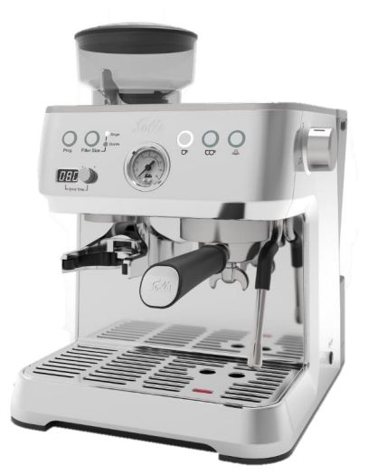 Siebträger Kaffeemaschine 1640 W  Grind & Infuse Perfetta (Edelstahl) 