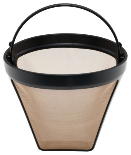 Wiederverwendbarer Kaffeefilter  S0251 Permanent Gold Filter Typ1021 (Schwarz) 