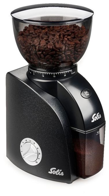 Kaffeemühle für 300 g 135 W  Scala Zero Static (Schwarz, Silber) 