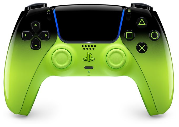 Analog / Digital Gamepad für Android, MAC, PC, PlayStation PS5, iOS  DualSense Wireless Controller (Grün, Schwarz) 