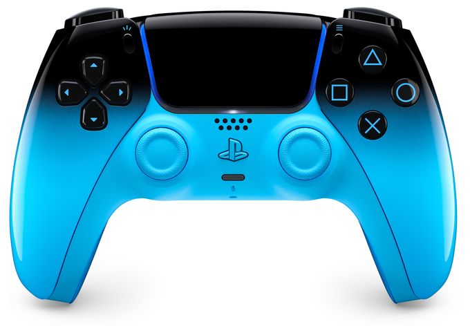 Analog / Digital Gamepad für Android, MAC, PC, PlayStation PS5, iOS  DualSense Wireless Controller (Blau, Schwarz) 