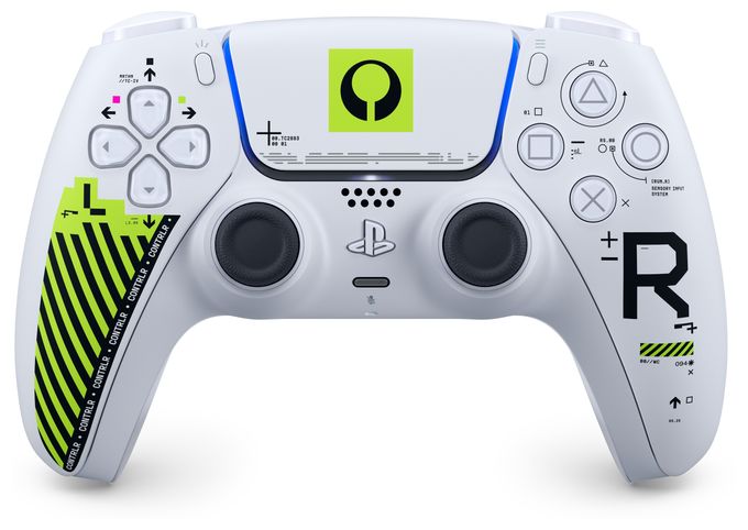 Analog / Digital Gamepad für Android, MAC, PC, PlayStation PS5, iOS  DualSense Wireless Controller - Marathon Limited Edition (Weiß, Grün) 