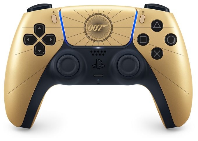 Analog / Digital Gamepad für PC/MAC/Android/iOS/PlayStation 5  DualSense Wireless Controller - 007 First Light Limited Edition (Schwarz, Gold) 