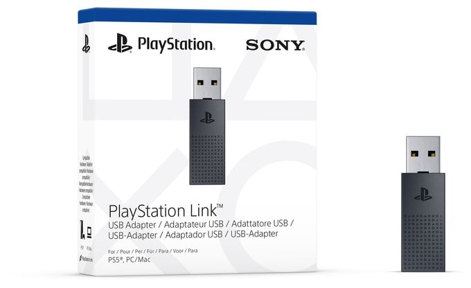Adapter PC, PlayStation PS5 Kabelgebunden  PlayStation Link USB (Schwarz) 