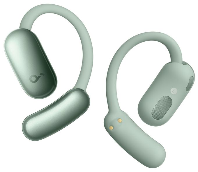 Ohraufliegender Bluetooth Kopfhörer kabellos 10 h Laufzeit IP55 USB Typ-C  Aerofit 2 (Grün) 