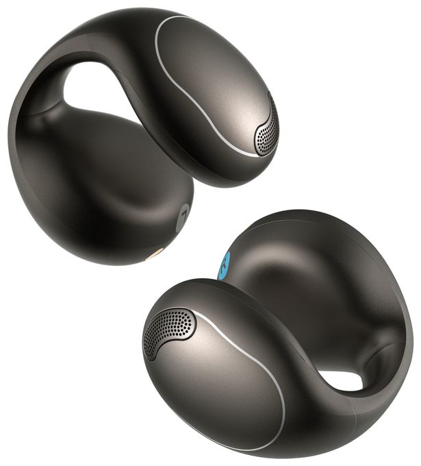 Ohraufliegender Bluetooth Kopfhörer kabellos IPX4  C40i (Schwarz) 