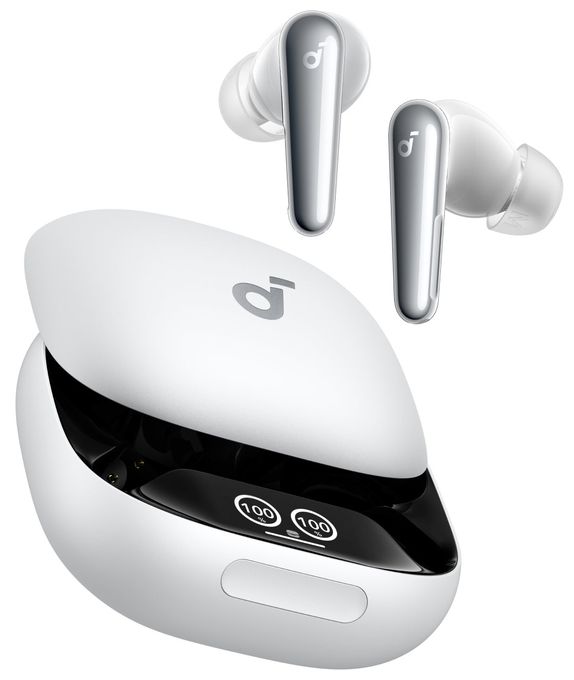 In-Ear Bluetooth Kopfhörer Kabellos TWS 10 h Laufzeit IPX5  Liberty 4 Pro (Weiß) 