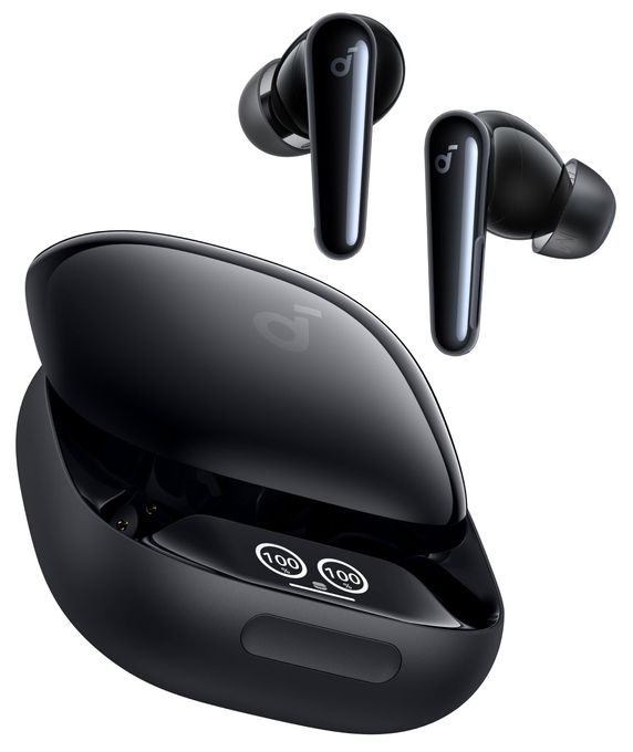 In-Ear Bluetooth Kopfhörer Kabellos TWS 10 h Laufzeit IPX5 USB Typ-C  Liberty 4 Pro (Schwarz) 