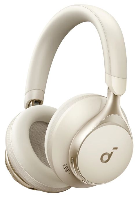 Ohraufliegender Bluetooth Kopfhörer kabelgebunden&kabellos  Space One (Cremefarben) 