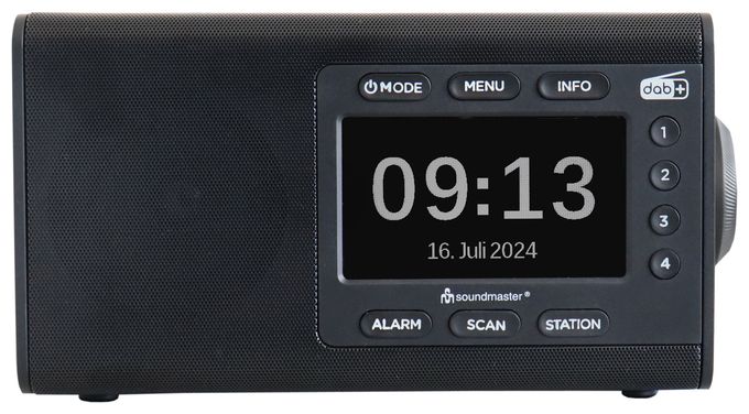 Bluetooth DAB+, FM Radio Tragbar  DAB900SW (Schwarz) 