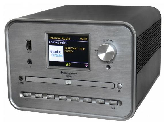 CD Player DAB+, FM Radio  ICD1050SW (Grau) 