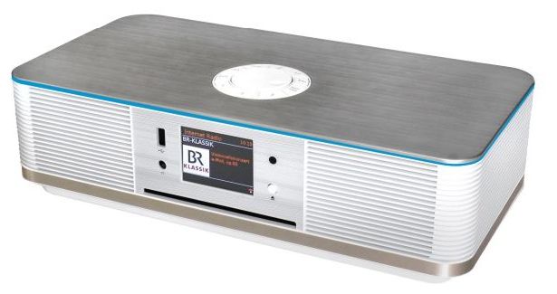 Bluetooth DAB+, FM Radio Internet  ICD2023WE (Silber) 