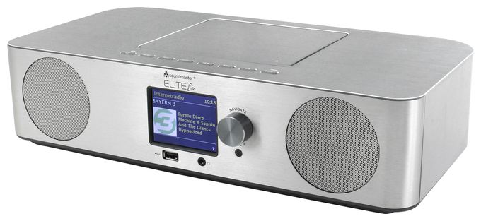Bluetooth DAB+, FM, UKW Radio Internet  ICD2060SI (Schwarz, Metallisch) 