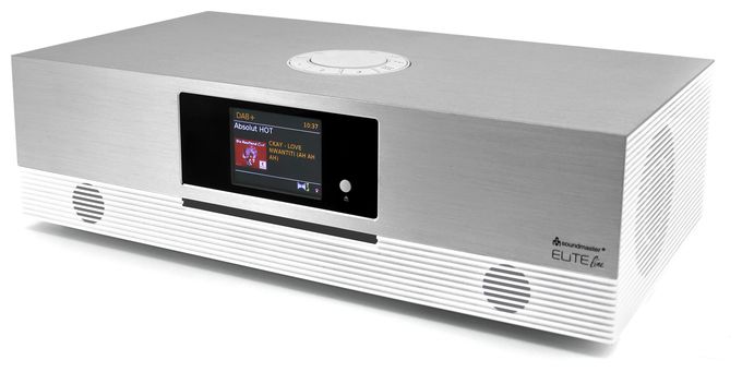 Bluetooth DAB+, FM, UKW Radio Tragbar  ICD2080WE (Weiß) 