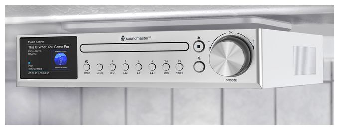CD Player DAB+ Radio  ICD2700SI (Edelstahl) 