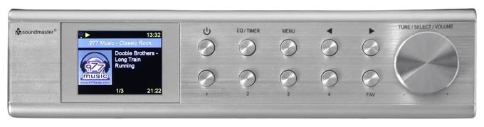 DAB+, FM, UKW Radio Internet  IR1500SI (Silber) 