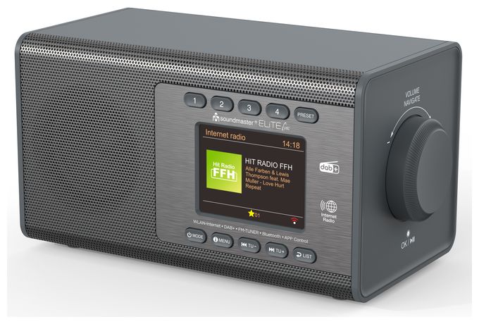 8 W Bluetooth Lautsprecher  IR7000TI (Grau) 