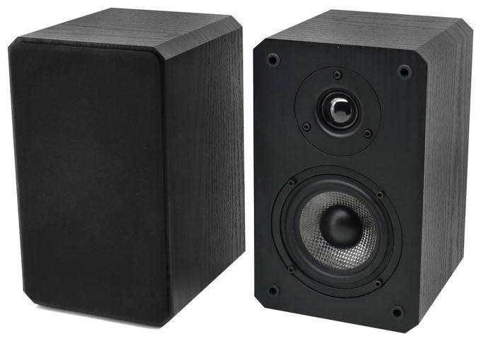 100 W 2-Wege Lautsprecher  LS5050SW (Schwarz) 