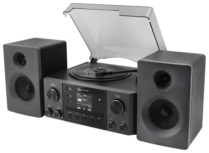 DAB+, FM 20 W Bluetooth  MCD1950SW (Schwarz) 