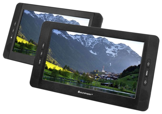 25,6 cm (10.1 Zoll) Tragbarer DVD-Player CD, CD-R, CD-RW, DVD, DVD+R, DVD+RW, DVD-R, DVD-RW PDB1850SW 