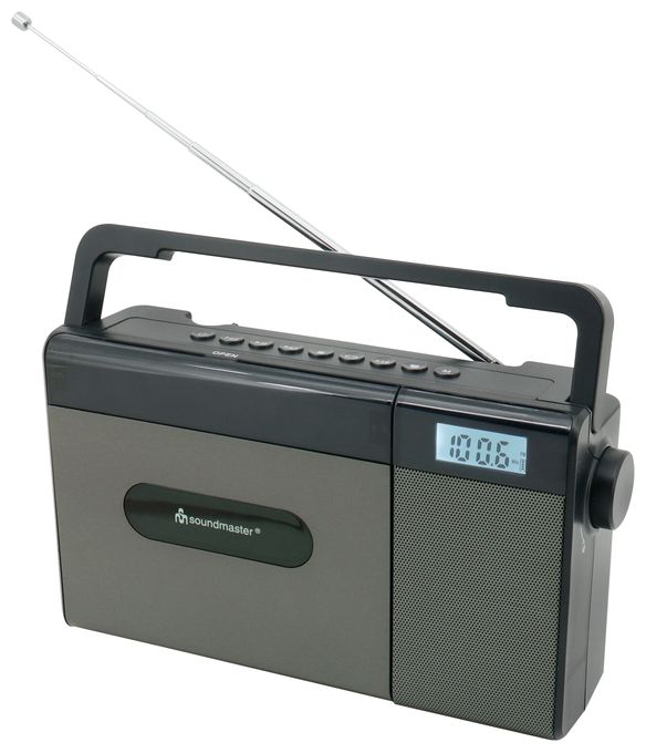Bluetooth FM Radio Tragbar  RCD1170SW (Grau) 