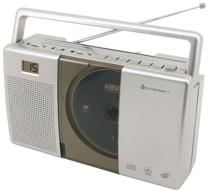 CD Payer FM Radio  RCD1185 (Grau) 