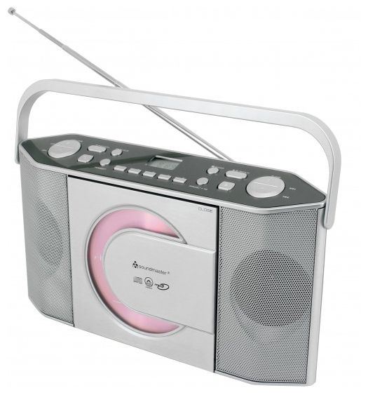 CD Payer UKW Radio  RCD1755SI (Silber) 