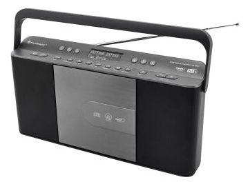 DAB+, FM Radio Tragbar  RCD1870SW (Schwarz, Grau) 