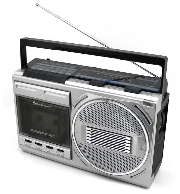 FM, MW, SW Radio  RR20SI (Schwarz, Silber) 