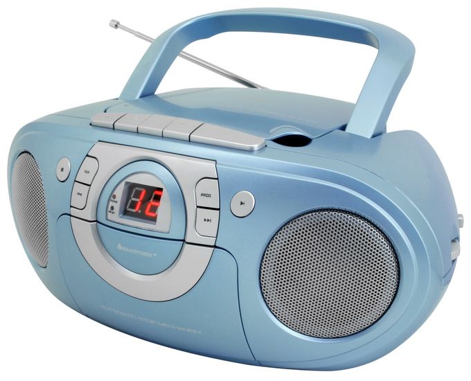 CD Payer FM Radio  SCD5100BL (Blau) 