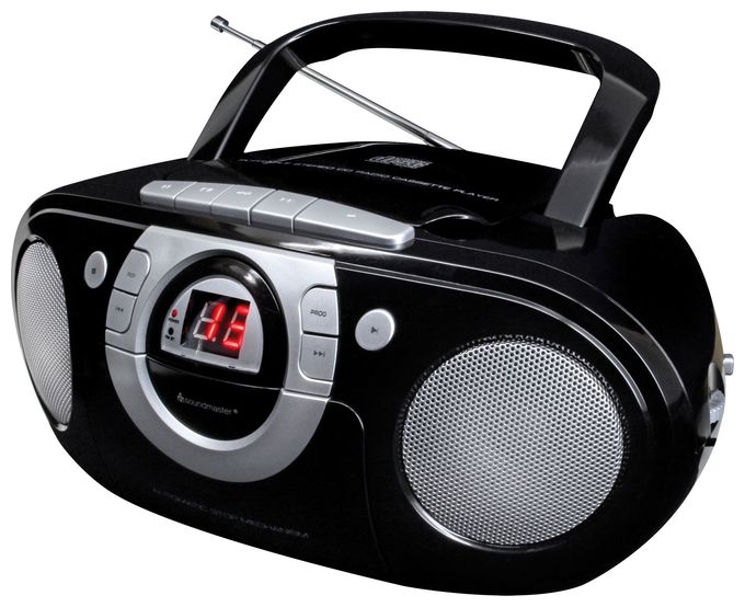 CD Payer FM Radio  SCD5100SW (Schwarz) 