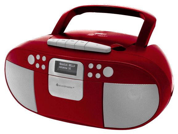 CD Payer DAB+, FM Radio  SCD7800RO (Rot) 