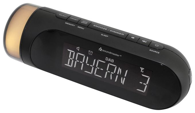 DAB+, FM Radio Tragbar  UR6600SW (Schwarz) 