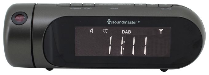 DAB+, FM Radio Uhr  UR6700AN (Schwarz) 