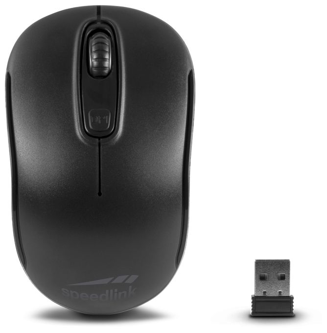 1600 DPI Maus  Ceptica (Schwarz) 
