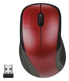 1600 DPI Büro Maus Optisch  Kappa (Schwarz, Rot) 