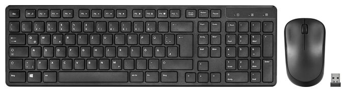 Tastatur RF Wireless 2.4 GHz  SL-640303 (Schwarz) 