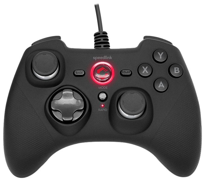 Gamepad für Nintendo Switch, PC, Playstation 3  SL-650010-BK Rait Wireless (Schwarz) 
